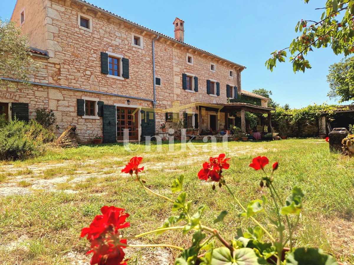 Avtentično posestvo s kamnito hišo in velikim zemljiščem